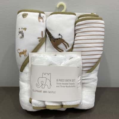 Elephant and Castle 6-piece Bath Set