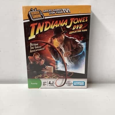 NEW - Indiana Jones DVD Adventure Game