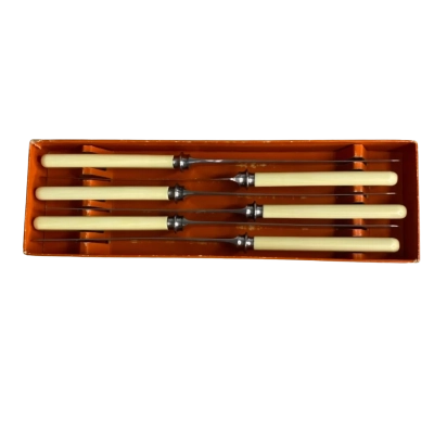 Vintage James Dixon & Sons dinner knives. 