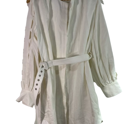 Shona Joy Julieta belted shirt dress size 12