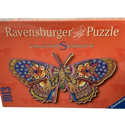 Vintage 1013  Butterfly Shaped Ravensburger Puzzle
