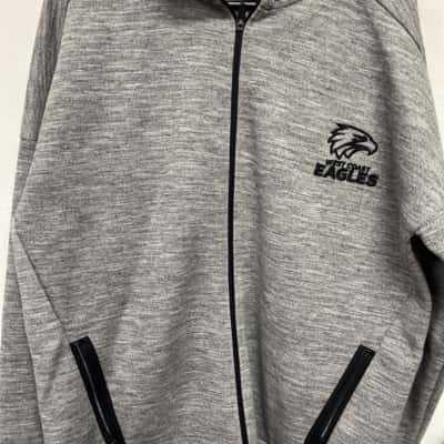 West coast Eagles AFL Mens  Size M Hoodie Grey 