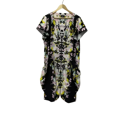 City Chic Womens  Size XL Casual Dress / Maxi Dress / Short Sleeve Dress  Floral / Multicoloured 