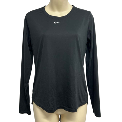 Nike Womens Size S Black Long Sleeve Shirt 