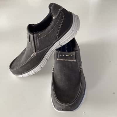 Colorado Mens slip on   Size 40 Grey shoes 