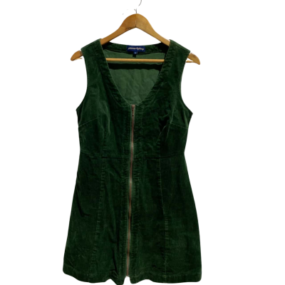 Princess Highway Womens Size 10 Corduroy Babydoll / Bodycon Dress / Midi Dress Green (s) - Used Good | Salvos Stores Princess Highway Womens Size 10 Corduroy Babydoll / Bodycon Dress / Midi Dress Green (s) - Used Good | Salvos Stores
