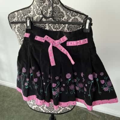Pumpkin Patch Kids  Size 4 Dresses & Skirts Black  / Floral / Pink  
