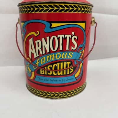 Arnotts famous biscuit tin