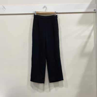 Kookai Womens  Size 34 High Waisted Pants Black  