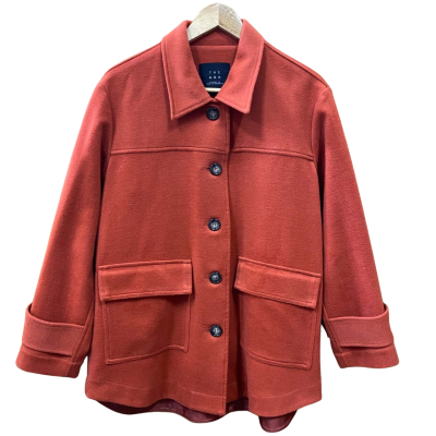 The Ark Burnt Orange Wool Jacket Size M