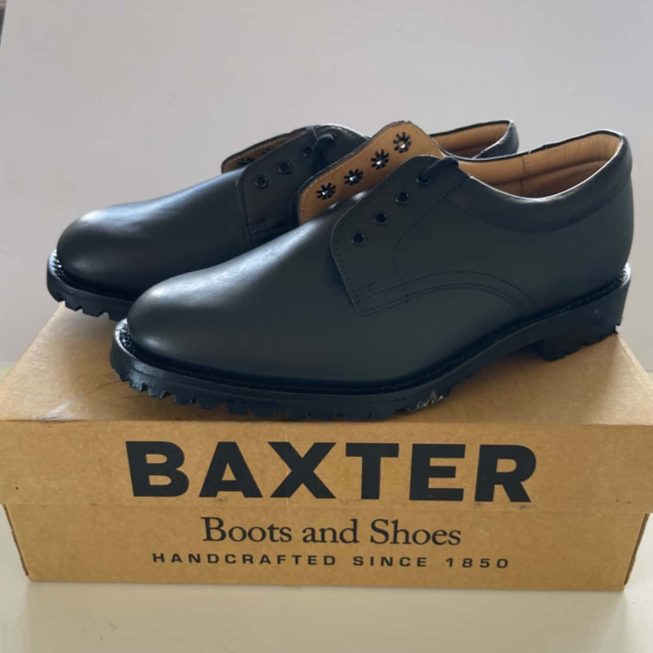 Baxter & Copty Ltd Samson Black Lifetime Comfort Greenland Sole Dress