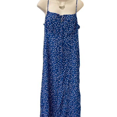 Picnic Dress Size 8 Blue Floral 