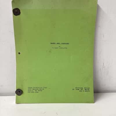 DAZED  AND CONFUSED by Richard Linklater  shooting script 1992