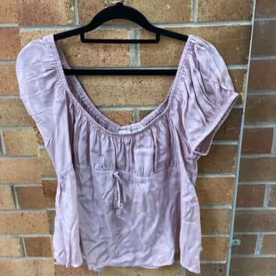  Womens Enchantress free size Pink Short Sleeve Top 
