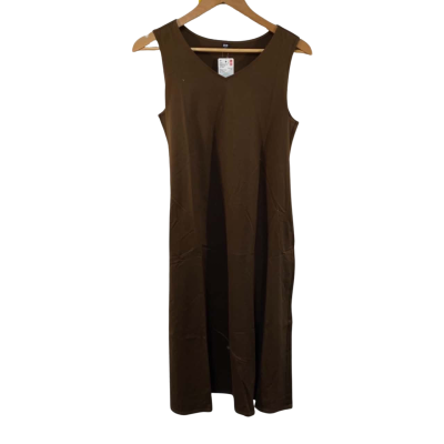 Uniqlo Womens  Size S Brown Dress
