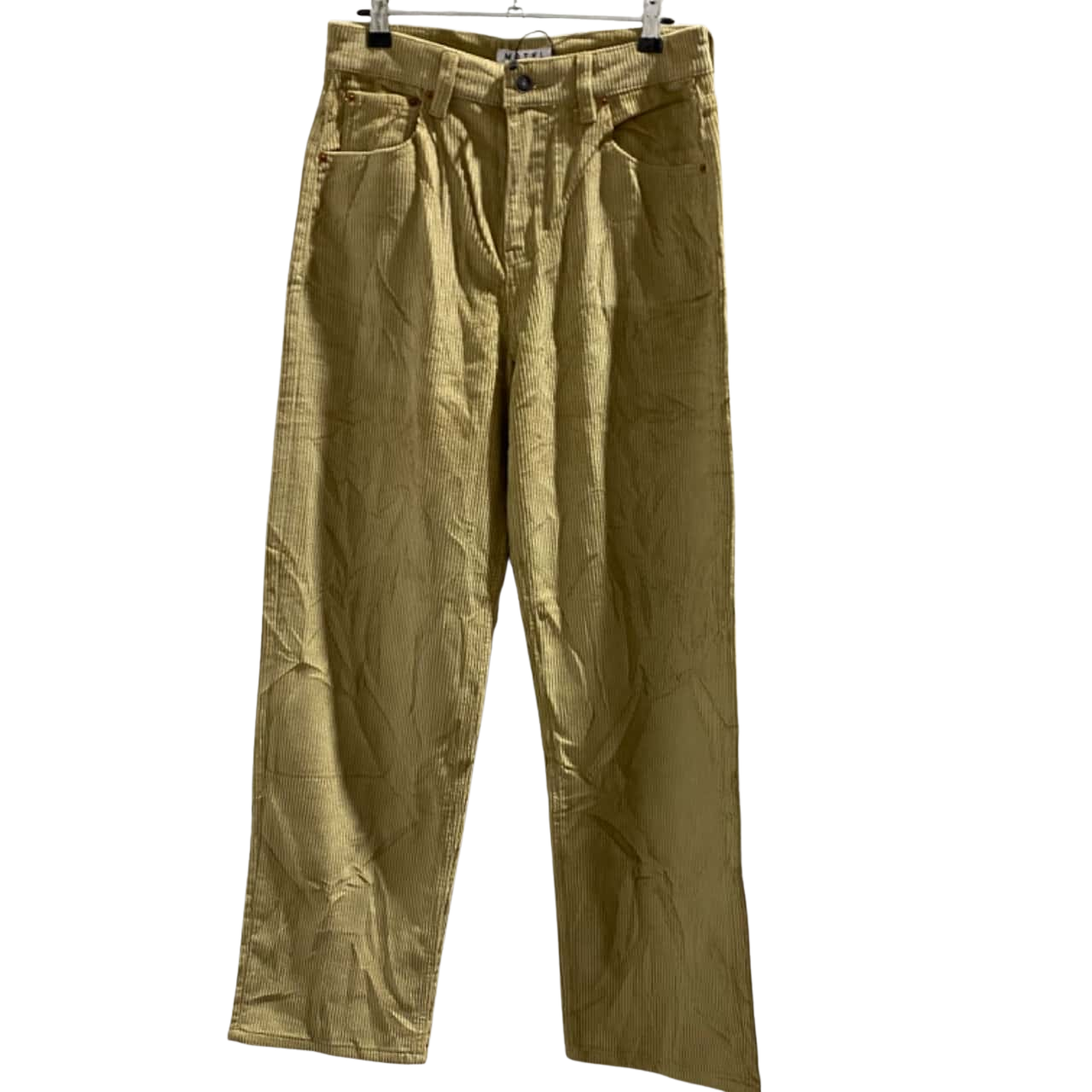 Motel Mens Size M Straight Jeans Corduroy Brown