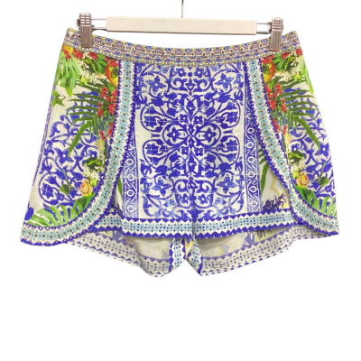Camilla Womens  Size 8 Shorts Blue 