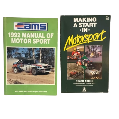 Vintage Automotive Books as pictured