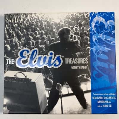 Elvis book treasures with CD