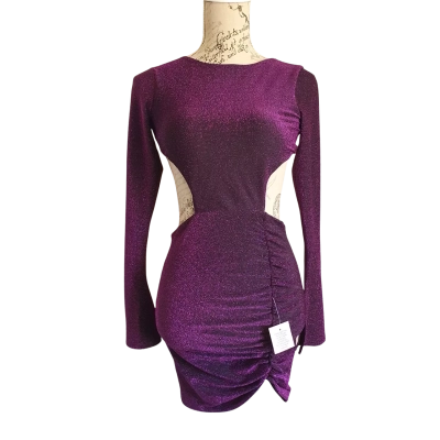 Girl With Love Womens  Size M Formal Dress Purple BN