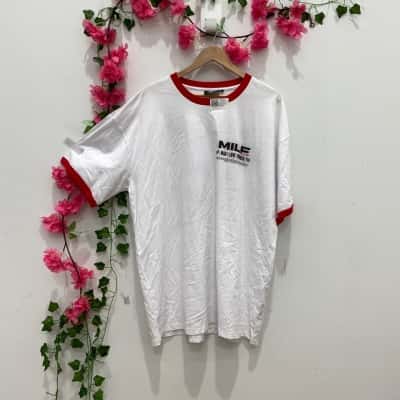 Thread Heads Mens  Size XXL Short Sleeve T-shirt White 