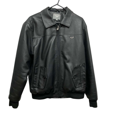  Mens  Size L Bomber Black  