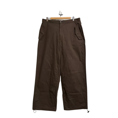 Saint Morta Men’s Size 34 Chocolate Joggers with Adjustable Leg Opening