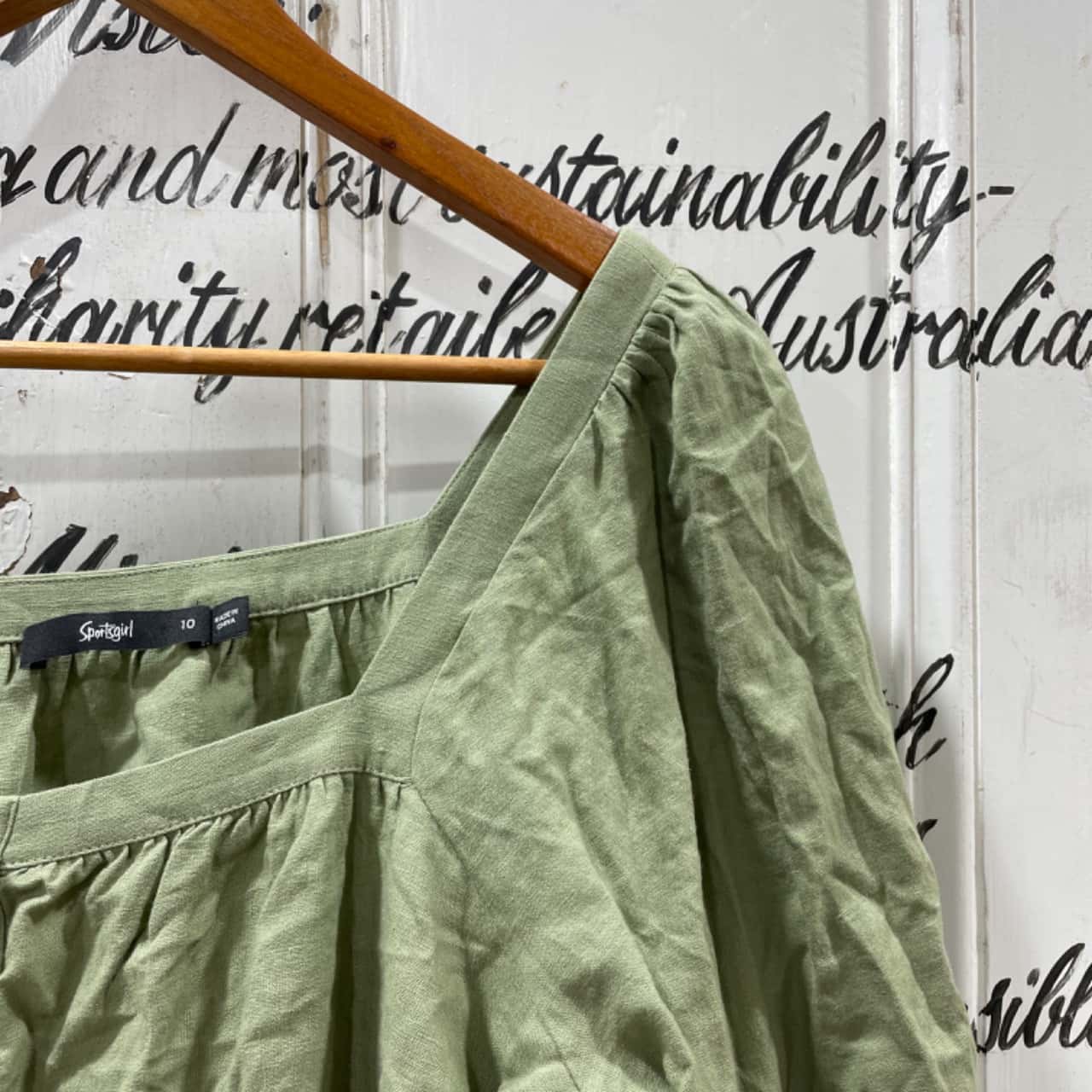 LINEN & VISCOUS BLEND!! AS NEW!! SPORTSGIRL BRAND!! Womens Size 10