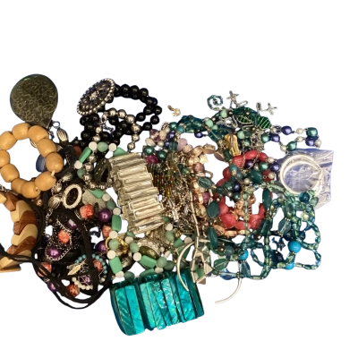Assorted bag of jewellery [3S]