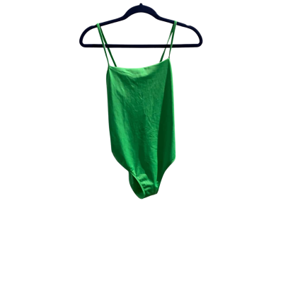 BNWT Bonds Womens  Size L Onepiece Bathers Green   HTH1