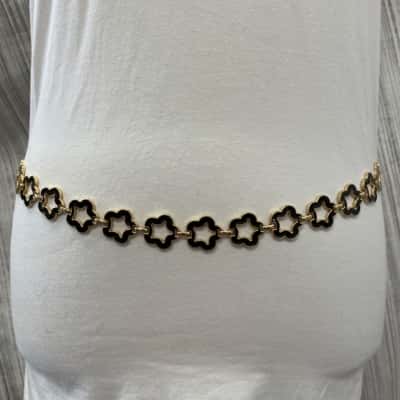  Women's One Size cute flower design belt 