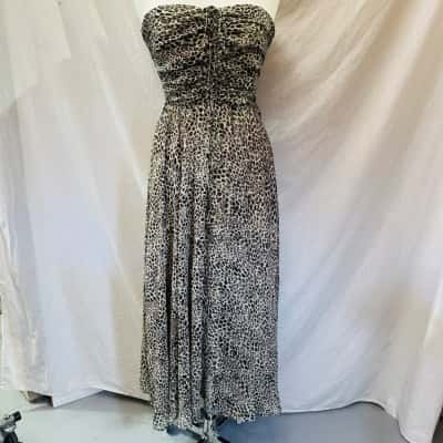 BARDOT Size 10 ‘Fran’ Maxi Dress Animal Print 