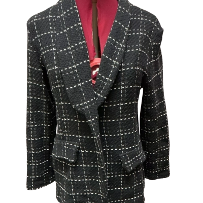 Giorgia giannini Womens  Size S Cardigan Black  / White 