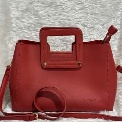  Womens Gold / Red shoulder bag
