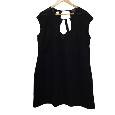 City Chic Womens Size M Black Dress