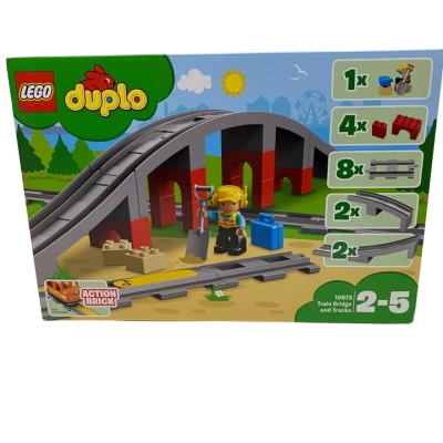 Lego Duplo Train Bridge & Tracks Set