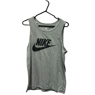 Nike Mens  Size M Singlet  Black  / Grey 