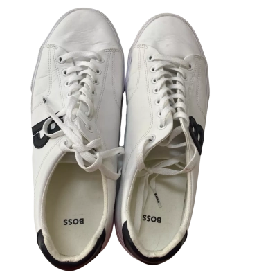 BOSS Mens  Size 44 Black  / White 