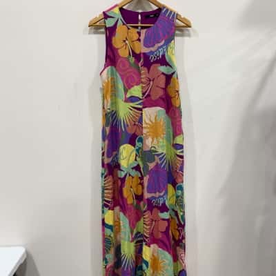 Sportsgirl Womens  Size 10 Sleeveless Dress  Multicoloured 