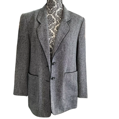 Rosa Womens  Size 40 Blazer Grey 