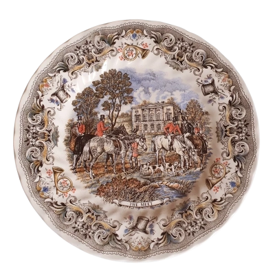 Herrings Hunt - Churchill Hunting Scene Plate