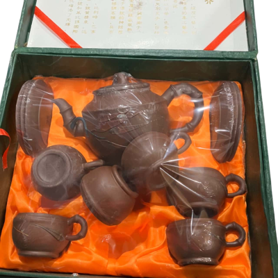 Yixing Purple Clay Ware Tea Set