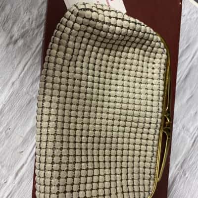 Glomesh  vintage clutch purse  Beige  