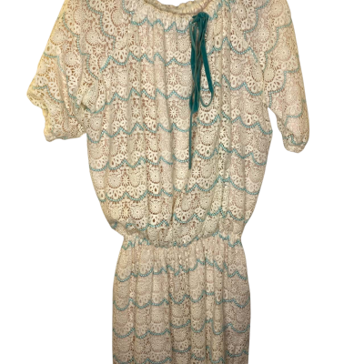  Womens  Blue / White Dress Size L