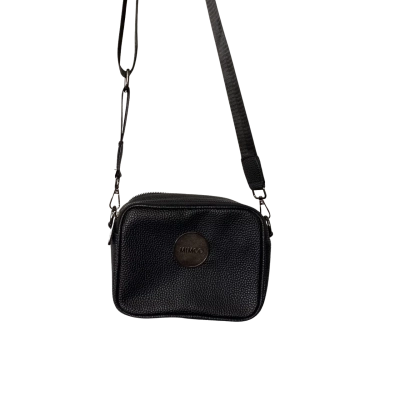Mimco Womens Cross Body Bag Black  