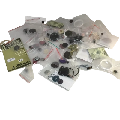 Assorted Buttons and Accessory as pictured