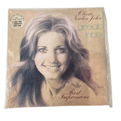 Olivia Newton-John First Impressions ‘great hits’