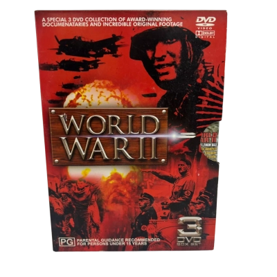 DVD - World War II ( 3 Disc Box Set) PG 