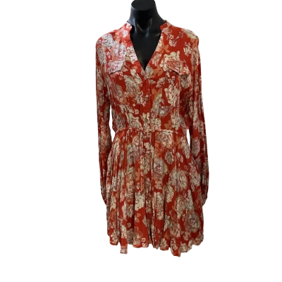 Iris maxi  Womens  Size 14 Casual Dress Floral / Orange 