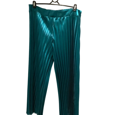 Taking Shape Womens  Size 18 Wide Leg Pleated Pants Green RRP $169.99